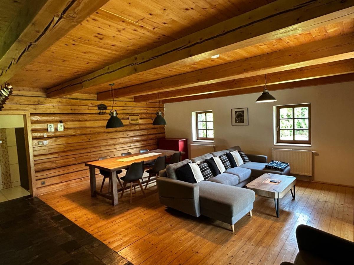 Log Cabin In Czech-Saxon Switzerland Šluknov エクステリア 写真